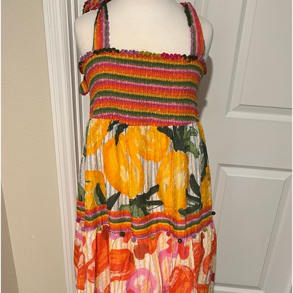 FARM Rio Scarves Tiered Dress Large - NWT - Picture 3 of 9